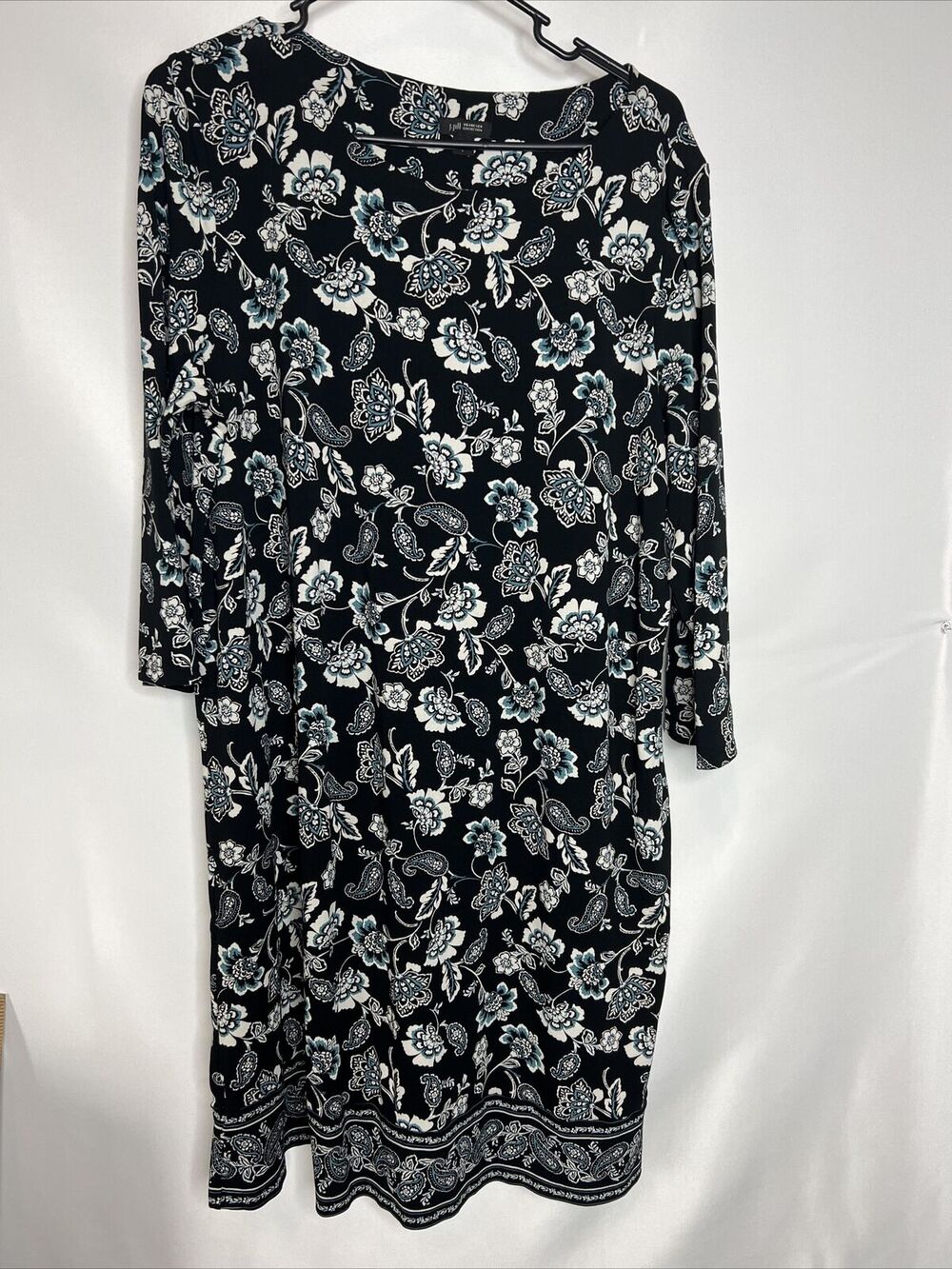 Pretty J. Jill Wearever Collection Large Spring/Summer Floral Dress